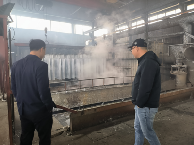 魏松到訪浙江漢君金屬制品，共探金屬制品研發新機遇